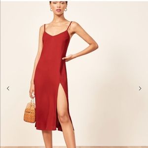 Reformation Crimini Dress in Red Size 8